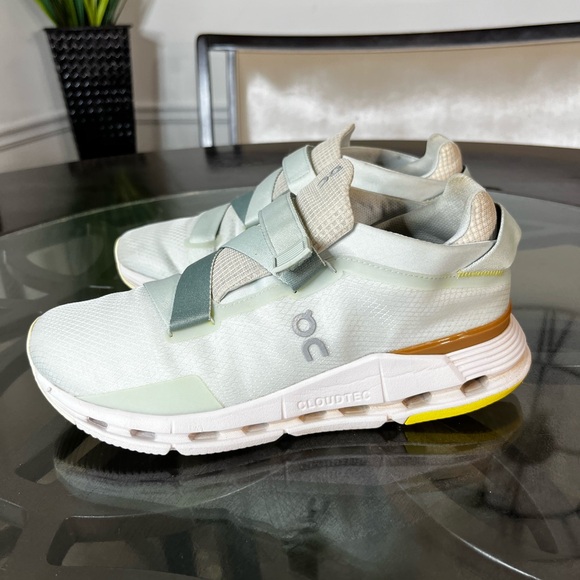 On Running Cloudnova White Sand Women's Sz 9 - Picture 1 of 6